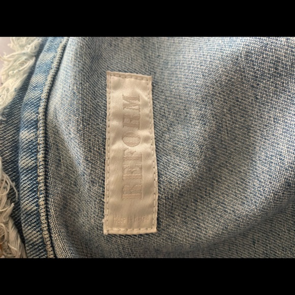 Oversized Denim Jacket with Bandana Print Back from Korea - Picture 9 of 13